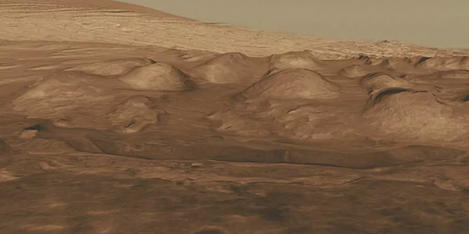 اكتشاف صورة تنين على سطح المريخ