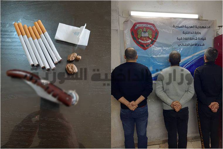 سارقو الشاليهات بقبضة فرع الأمن الجنائي في اللاذقية