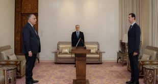 وزير التجارة الداخلية الجديد يؤدي اليمين الدستورية أمام الرئيس بشار الأسد