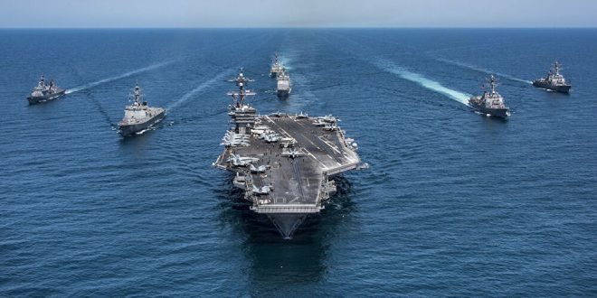الأولى منذ أربعين عامًا.. سفن حربية أمريكية تقترب من المياه الإقليمية الروسية