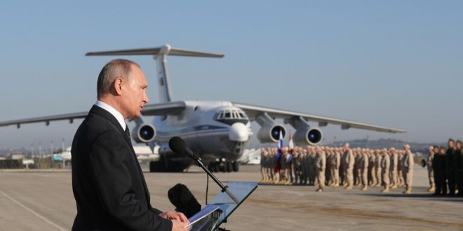 بوتين يطلب تسليم الجيش الروسي منشآت ومناطق بحرية إضافية في سوريا