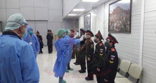 صحة اللاذقية تنقل 16 طالباً سورياً قادمين من روسيا إلى مركز الحجر في دمشق