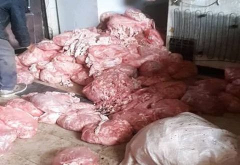 مصادرة 6 أطنان لحم فاسد ونتر فروج في بدمشق