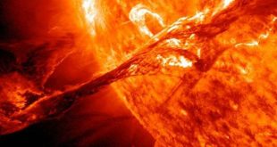 رصد أقوى انفجار شمسي