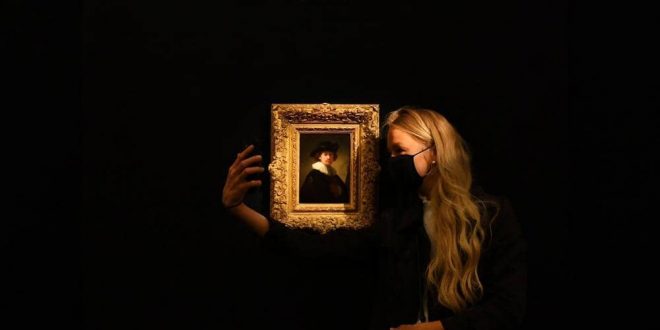 بيع لوحة رامبرانت "الذاتية" بـ18.7 مليون دولار
