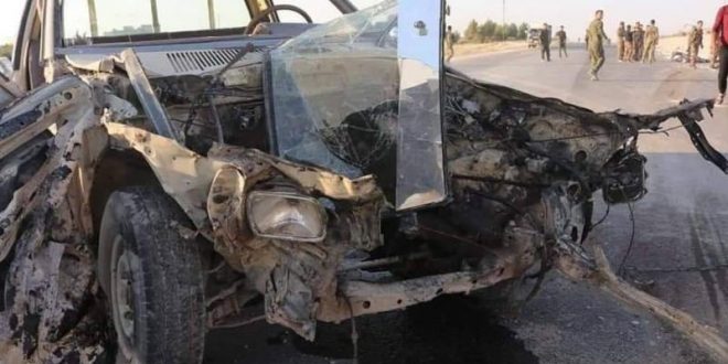حادث سير مروّع يودي بحياة 4 أشحاص شرق حلب