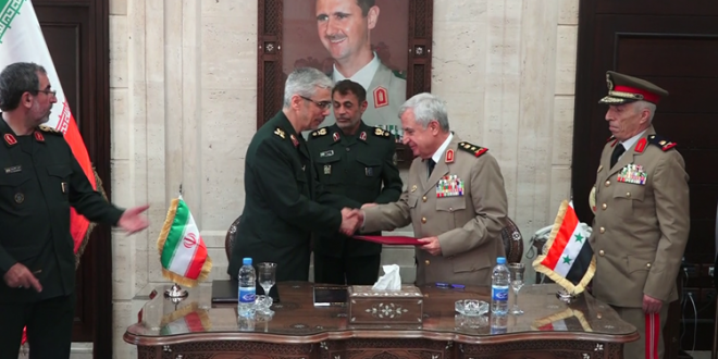 ماذا تعني زيارة رئيس الاركان الايرانية لسوريا وتوقيع اتفاق عسكري شامل؟