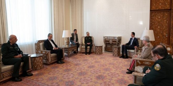 الرئيس الأسد يعلق على اتفاقية عسكرية "شاملة" مع إيران