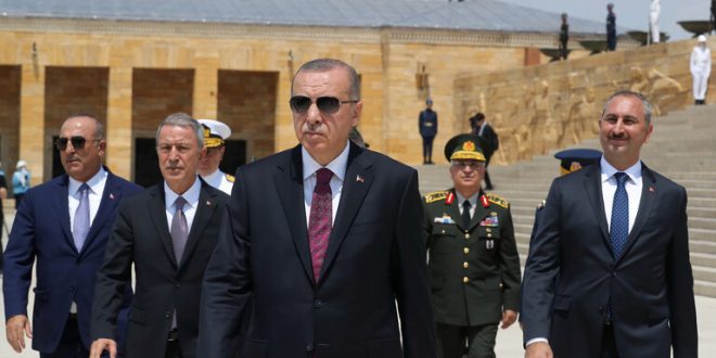 أردوغان مخاطبا أتاتورك: أحرزنا إنجازات تاريخية في سوريا وليبيا والمتوسط