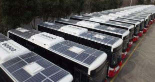 الباصات العاملة على الطاقة الشمسية سترى النور العام القادم