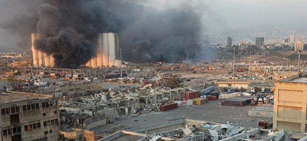 انفجار مرفأ بيروت يهدد سورية بكارثة