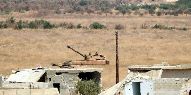 الجيش السوري يتصدى لهجوم عنيف على ريف السلمية