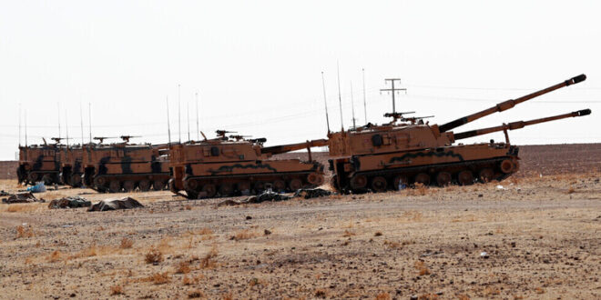 الجيش التركي يقصف قرية علوك شمال شرق سوريا