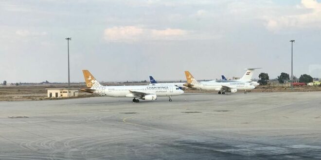 مطار دمشق الدولي يستأنف نشاطه بعد 6 أشهر من التوقف