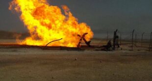 قصف مجهول لحراقات النفط السوري المسروق شمالي سوريا