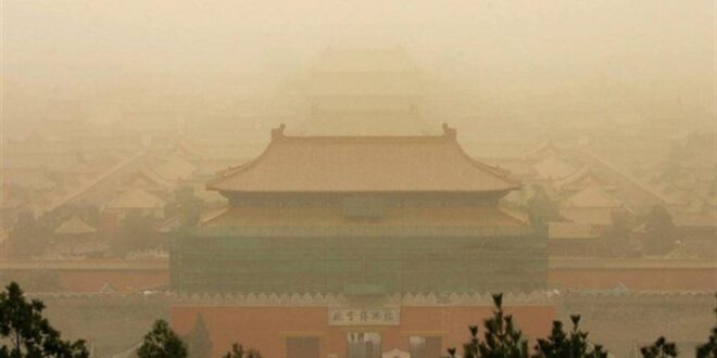 الغبار الأصفر يرعب كوريا الشمالية.. كارثة قادمة من الصين!
