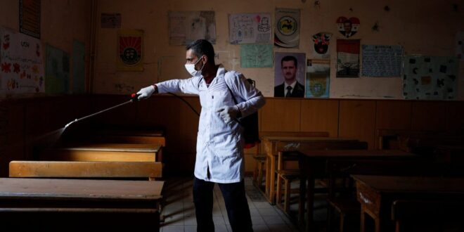7 إصابات جديدة بكورونا في مدارس طرطوس