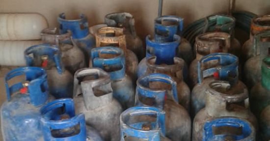 توقيف 3 أشخاص يبيعون اسطوانات غاز معبأة بالمياه في دمشق