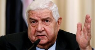أول دولة عربية تعزي بوفاة وزير الخارجية السوري