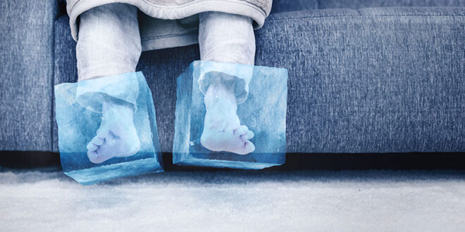 الأقدام الباردة علامة على ثمانية أمراض خطيرة