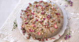 طريقة تحضير كعكة الحب الفارسية “کیك عاشقانه إیراني”