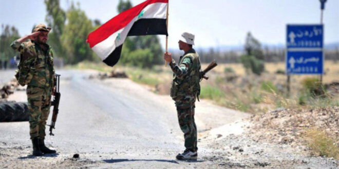 الجيش السوري يعزز قواته في شرق درعا