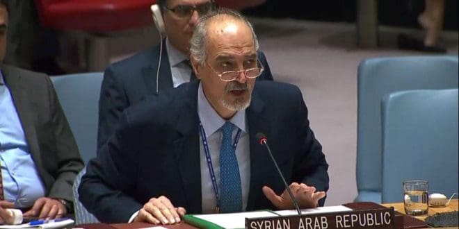 "بشار الجعفري" يعلن مغادرته لمنصب المندوب الدائم لسوريا لدى مجلس الأمن