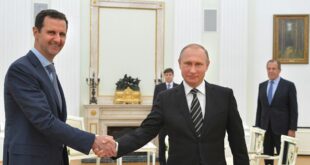 الأسد يهنئ بوتين بالعام الجديد