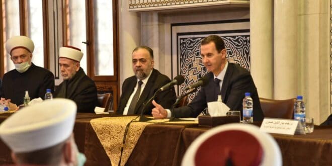 الرئيس الأسد: نعيش أزمة هوية وانتماء منذ الاحتلال العثماني