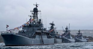 روسيا تحرك أسطول البحر الأسود بالكامل