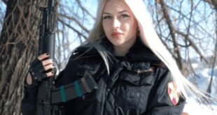 ملكة جمال الحرس الوطني الروسي تكشف سبب طردها