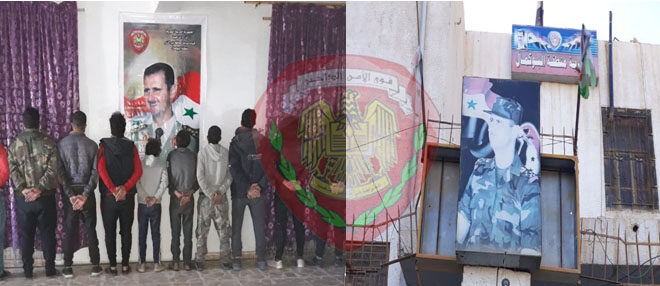 توقيف عصابة من 10 أشخاص في دير الزور تمتهن سرقة الأسلاك الكهربائية