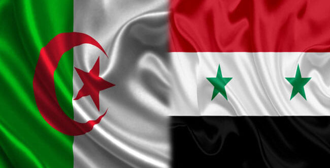 مباحثات جزائرية سورية لتعزيز العلاقات الاقتصادية بين البلدين