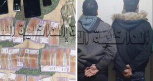 عصابة سرقة في حماة بيد العدالة