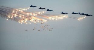 الطيران الحربي الروسي يشن 100 غارة جوية في البادية السورية