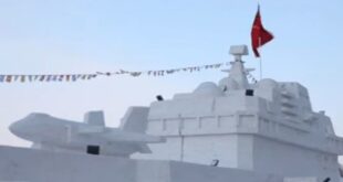 الصين تبني حاملة طائرات ثلجية.. شاهد