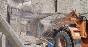 نظراً لخطورتها .. مجلس مدينة حلب ينفذ حملة هدم مركزية تستهدف عدد من الأبنية المخالفة
