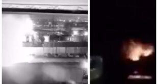 فيديو ينشر للمرة الأولى للحظة استهداف سيارة سليماني