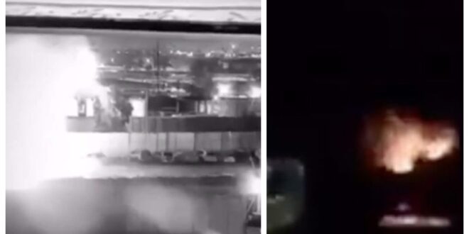 فيديو ينشر للمرة الأولى للحظة استهداف سيارة سليماني