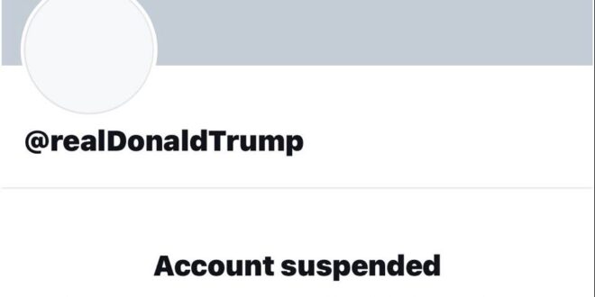 تويتر يغلق حساب ترامب بشكل نهائي!