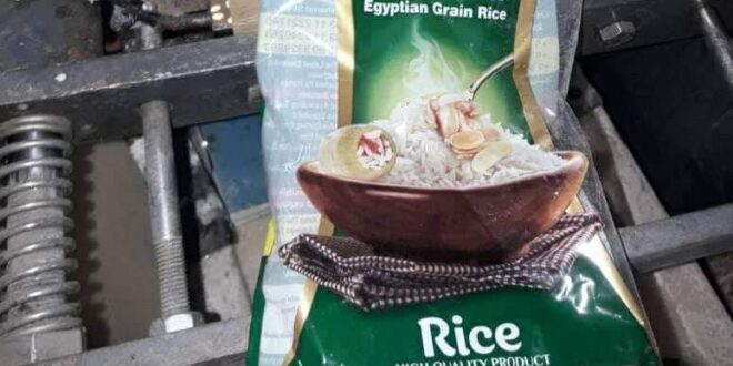 ضبط شركتي مواد غذائية بريف دمشق تغش في إنتاجها..وحجز 9.5 طن أرز