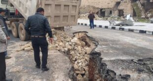 الأمطار تكشف نفقاً بطول مائة متر في حلب!