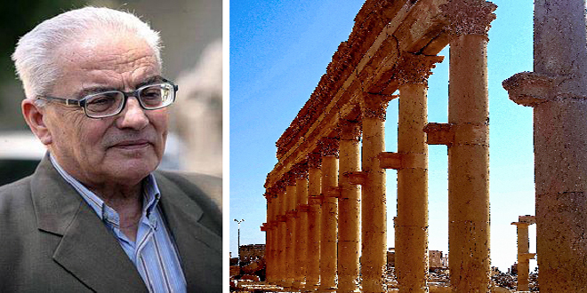 العثور على رفات عالم الآثار السوري الشهيد خالد الأسعد