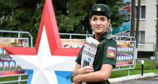الكشف عن أجمل فتاة في الجيش الروسي