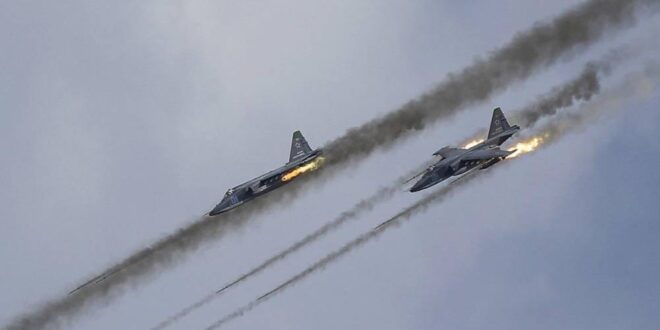 الطيران الحربي الروسي ينقض على مقار لتنظيم