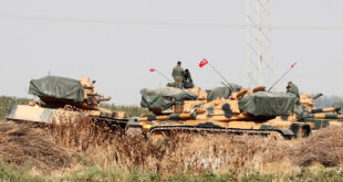 الجيش التركي يشن هجوما مدفعيا على مواقع قسد شمال سوريا
