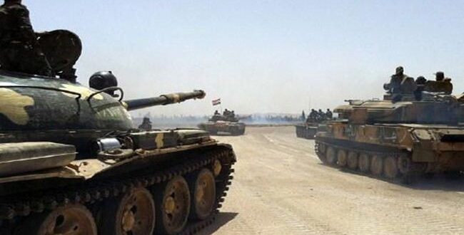 تحركات عسكرية للجيش السوري بالقرب من المناطق التي تسيطر عليها القوات الأمريكية