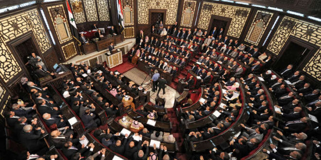 جلسة استثنائية لمجلس الشعب السوري حول انتخابات الرئاسة