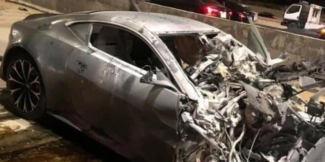 حادث سير مروع يقتل نجل رجل أعمال عربي