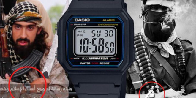 كيف أصبحت ساعة “كاسيو” الرقمية أيقونة لـ”للجماعات المسلحة”؟